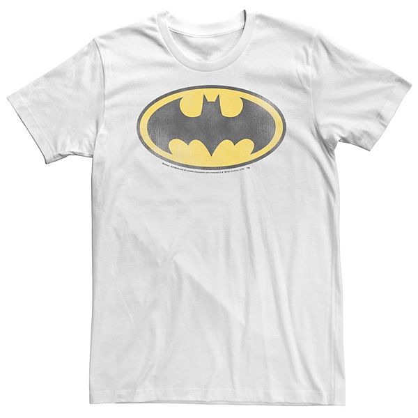 

Футболка с выцветшим символом Batman на груди Big & tall dc comics Licensed Character