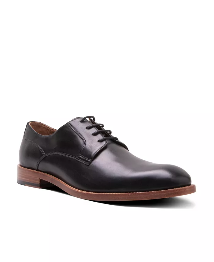 

Мужские кожаные туфли Derby Hastings Dress с гладким носком и шнуровкой Gordon Rush, черный