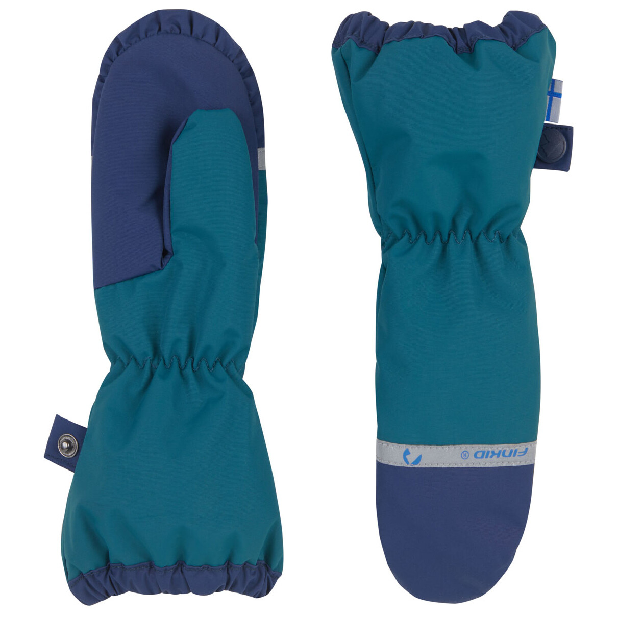 

Перчатки Finkid Pakkanen, цвет Deep Teal/Navy