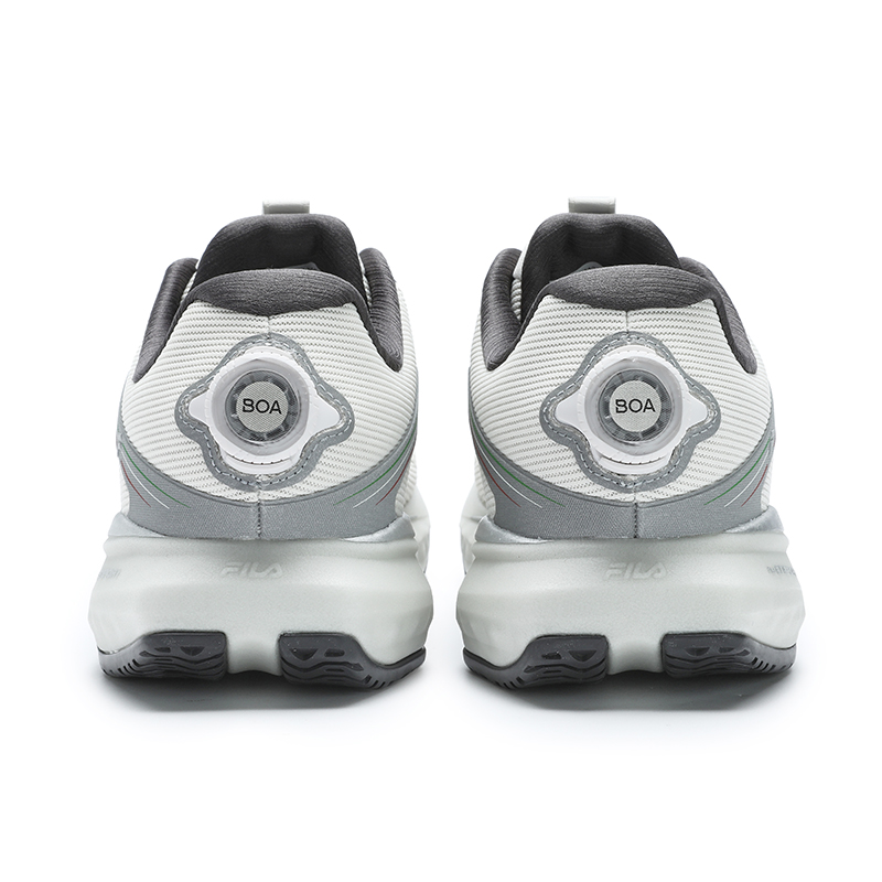 Футболка ENERGY 2 Low Top Повседневные кроссовки для бега мужские белый серебристо-серый FILA, White Cotton Candy/Silverware Gray — фото 3