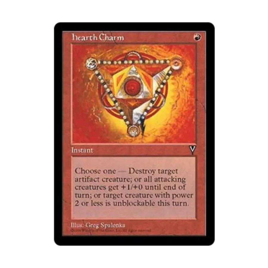 

CCG Очарование очага (клавиша С), MTG - Visions