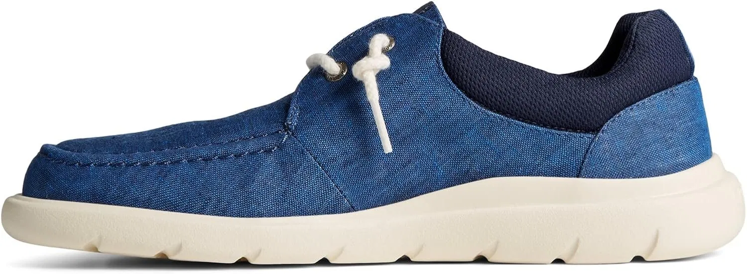 Мужские туфли Sperry Capt Moc, Blue Chambray — фото 4