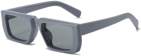 

Солнцезащитные очки 2027 года, маленькие прямоугольные, серебристые, для женщин, модные панк-очки, трендовые очки в стиле стимпанк, винтажные зеленые очки для мужчин MTZJH, C15-blue