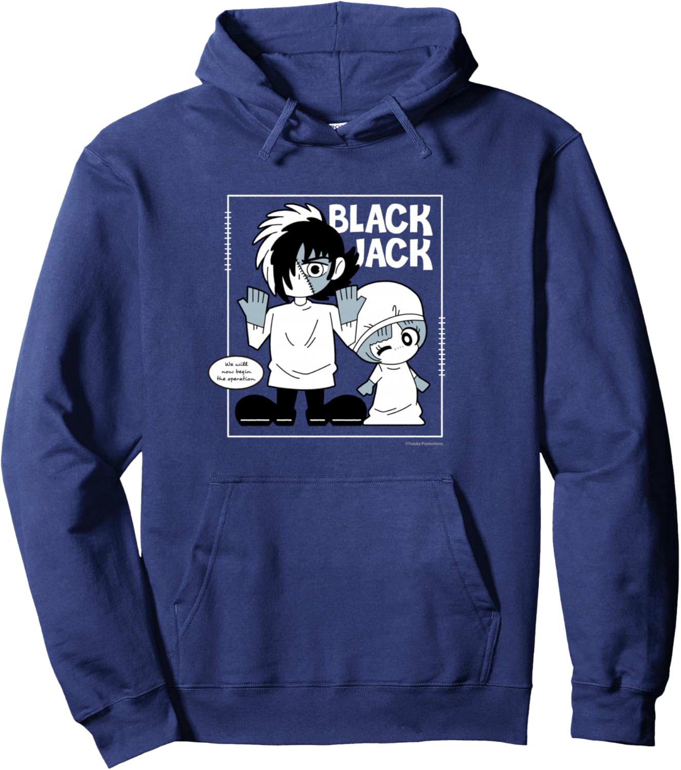 

Блэкджек и Пиноко (Школьная одежда) (C) Tezuka Productions Толстовка Osamu Tezuka World, темно-синий