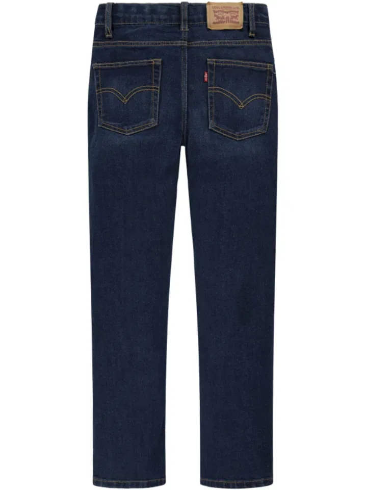 Джинсы skinny fit из переработанного полиэстера Levi's Kids, темно-синий — фото 2