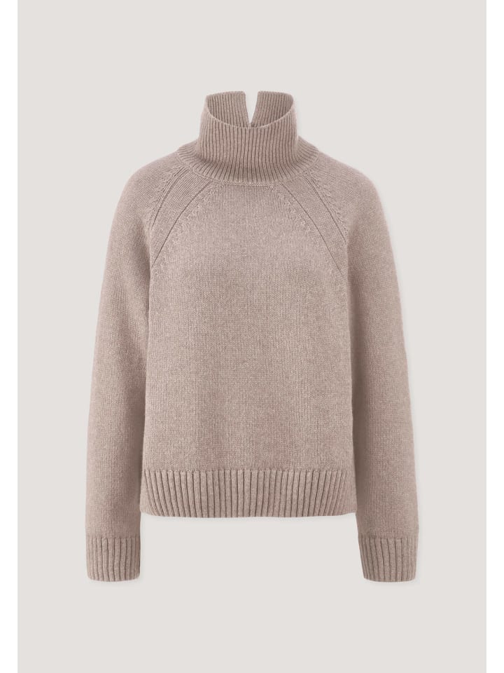 

вязаный свитер розового цвета Hessnatur