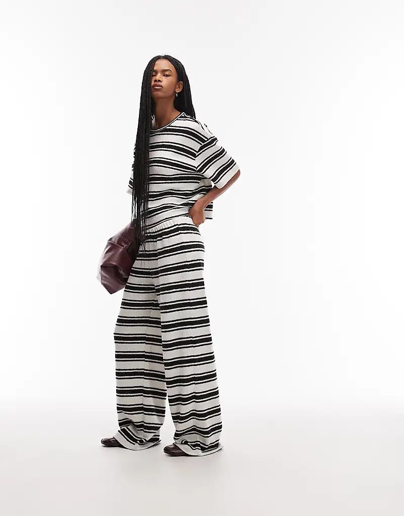 

Широкие брюки в полоску от ASOS DESIGN