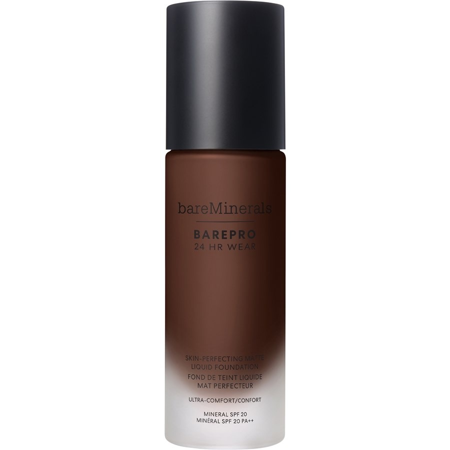 

Тональная основа bareMinerals BAREPRO 24HR Wear Skin-Perfecting Matte Liquid Foundation Mineral SPF 20, Deep 65 Neutral / 30 ml