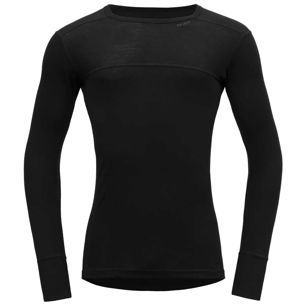 

Лонгслив DEVOLD OF NORWAY Lauparen Merino 190, черный
