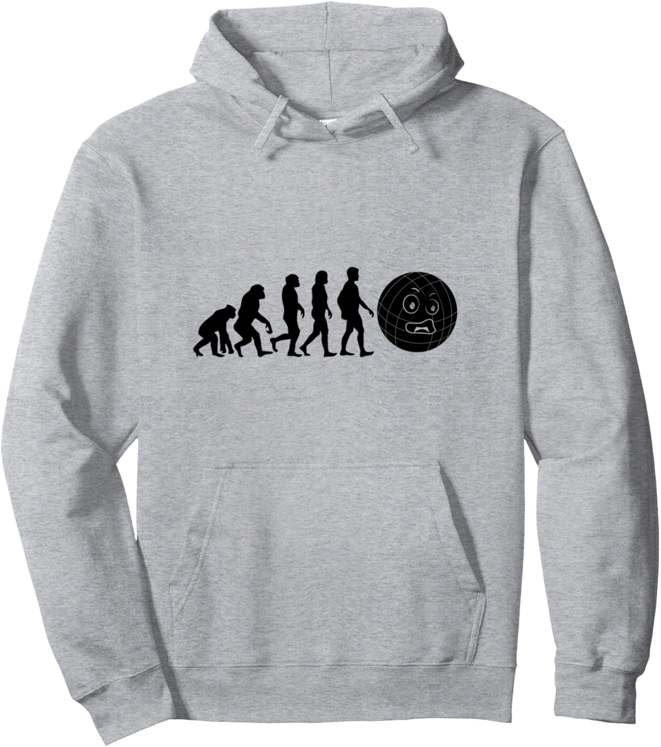 

Забавная толстовка с надписью «Эволюция бочче», игрок в бочче, эволюция бочче Bocce Ball Player, серый