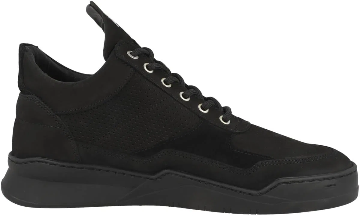 Мужские низкие кроссовки Filling Pieces Ghost Panel, Black — фото 3