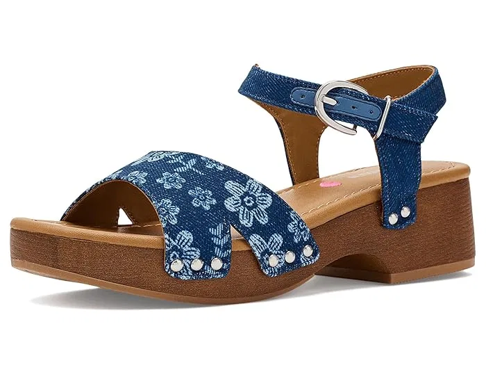 Босоножки на платформе Mayson Steve Madden Kids, Denim