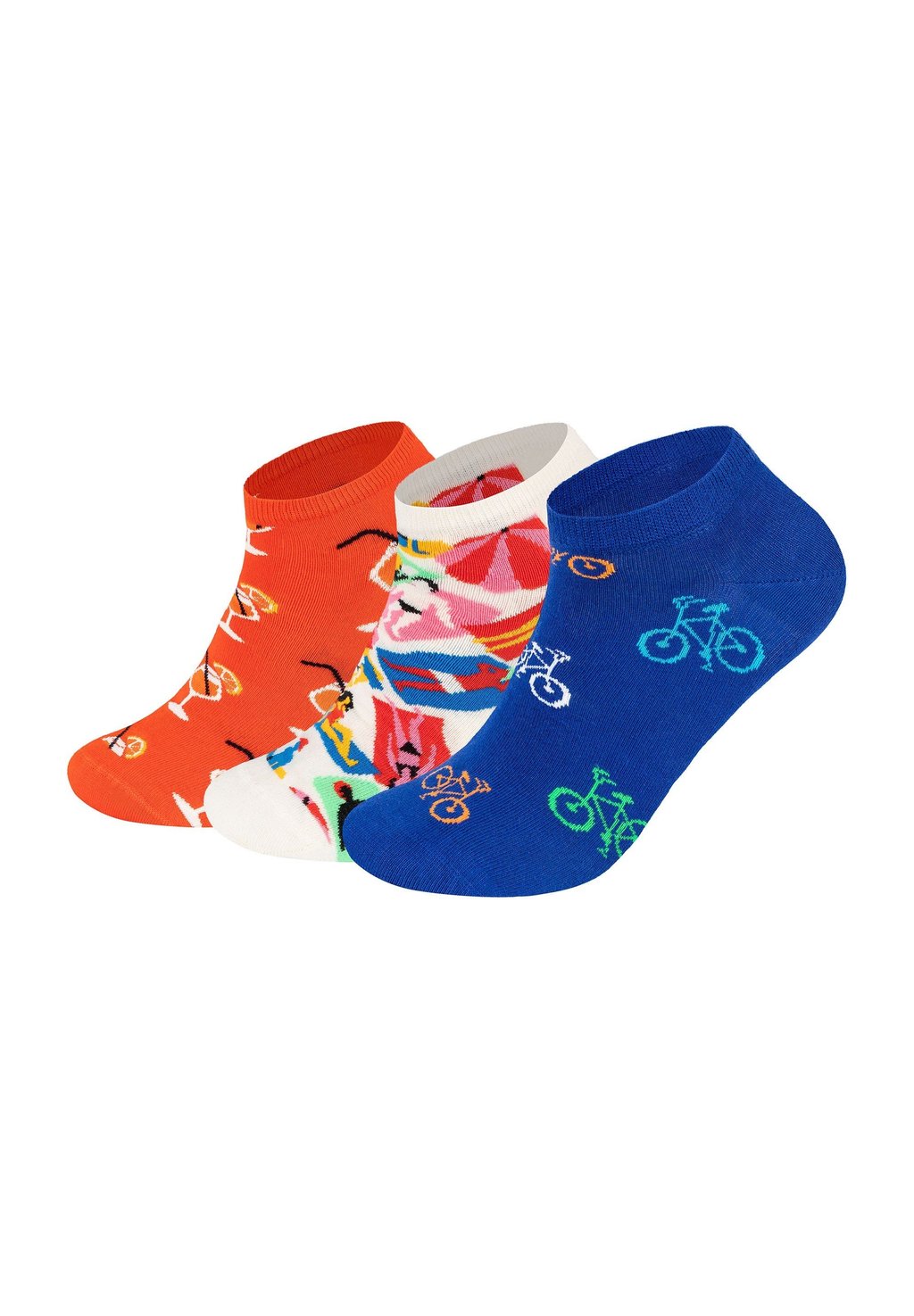 

Носки 3-PACK Happy Socks, оранжевый
