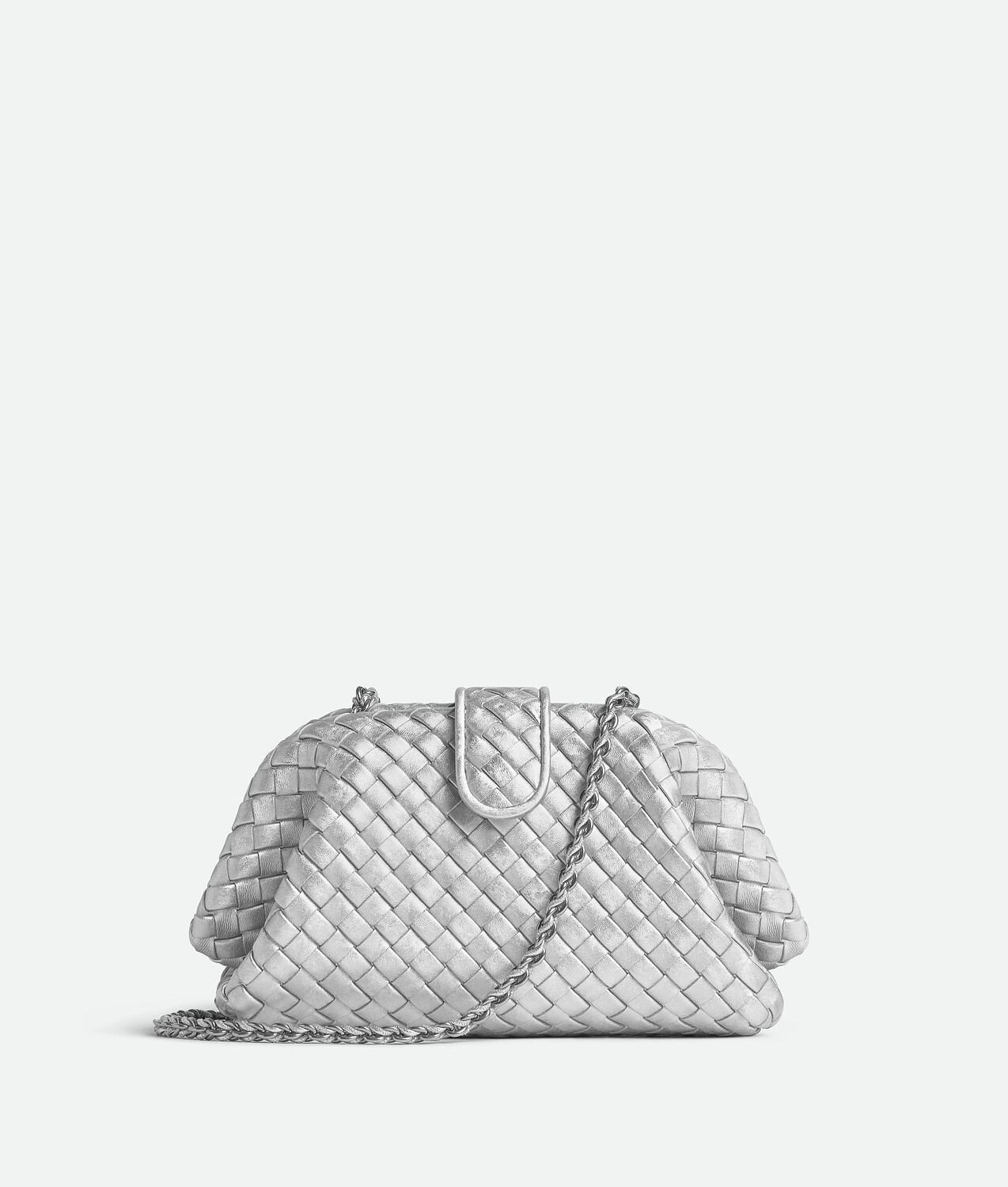 

Маленькая lauren 1980 BOTTEGA VENETA, серебро