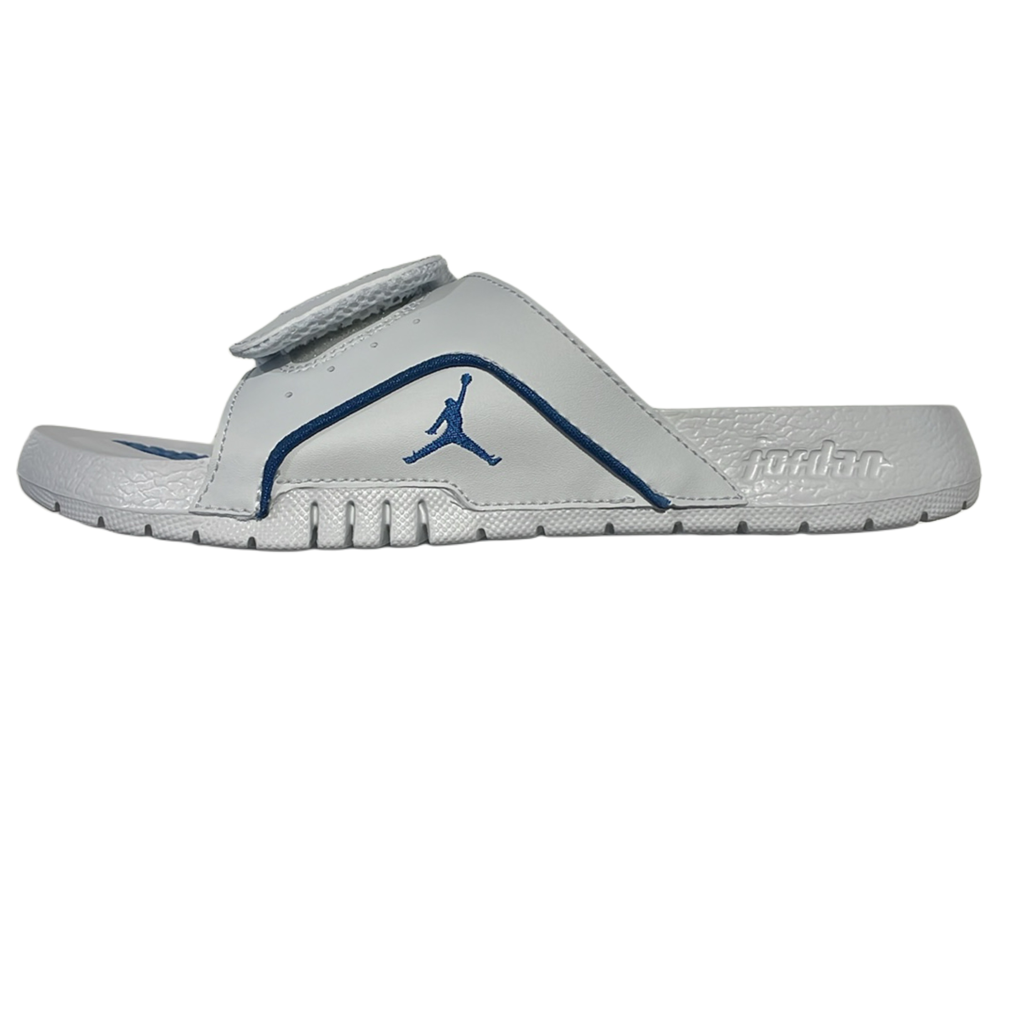 Джордан Шлепанцы Женщины Jordan, Gray/Blue