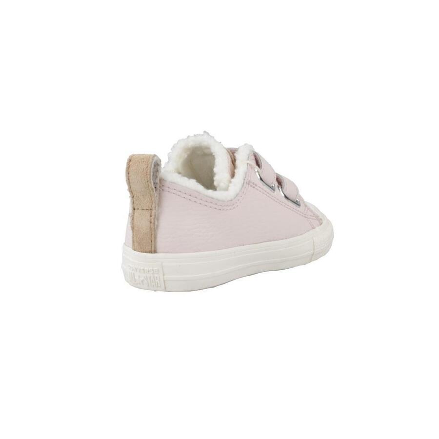Кеды Converse модели Chuck Taylor All Star Leasther & Sherpa, легко надеваемые, цвет R — фото 3