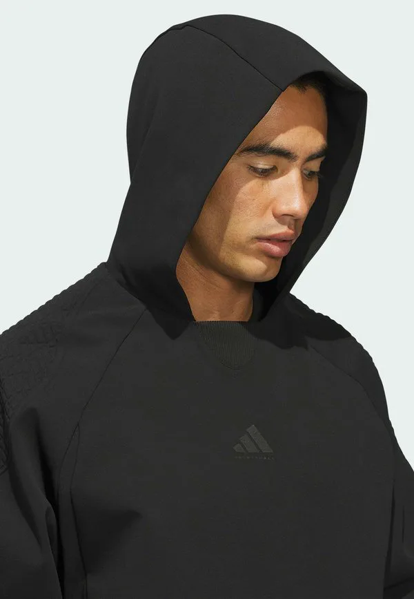 Сезонная роскошная толстовка для баскетбола Adidas Performance, Black — фото 3