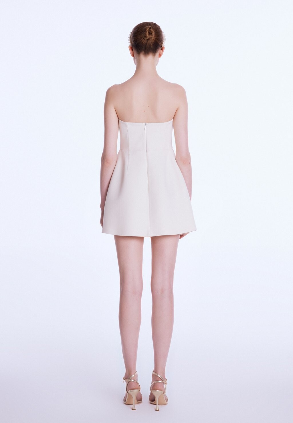 

Коктейльное платье / Вечернее платье STRAPLESS adL, кремовый