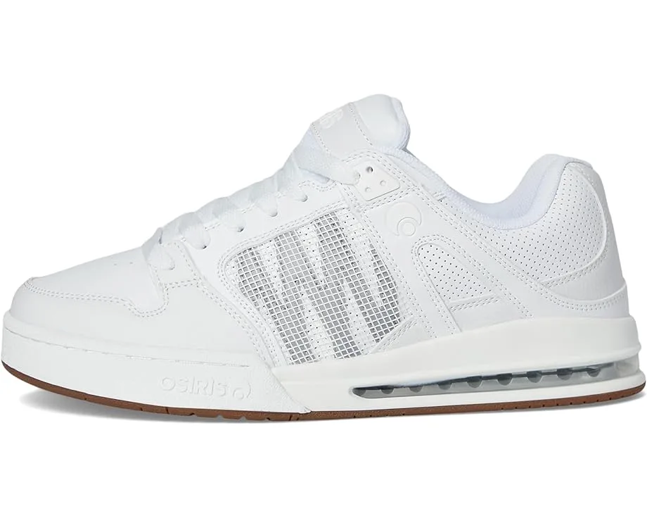 Кроссовки Osiris Pixel, White/Grey/Gum — фото 4