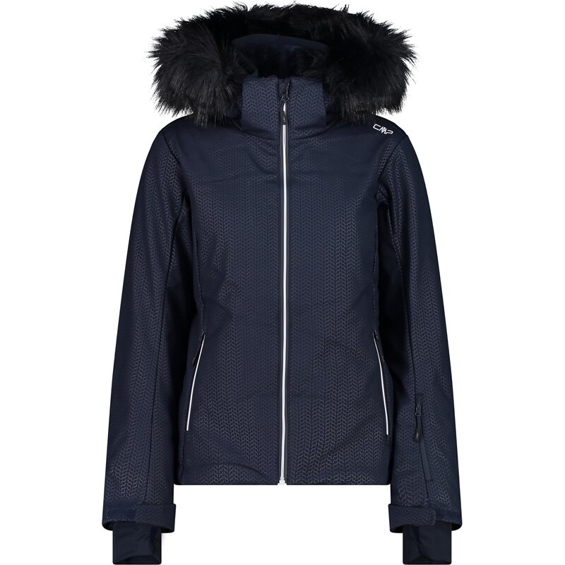 

Куртка женская с капюшоном и застежкой-молнией Cmp, черный