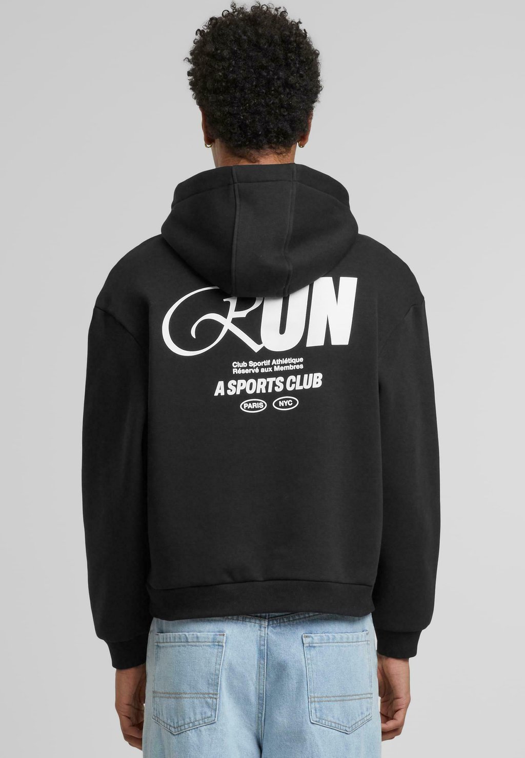 

Толстовка с капюшоном FLUFFY Upscale by Mister Tee, черный