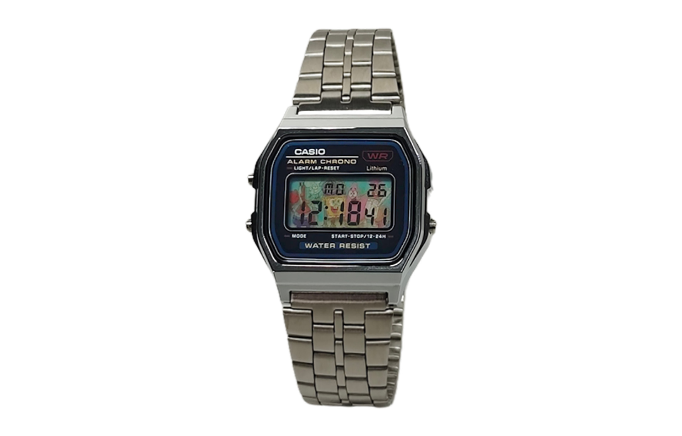 

CASIO Часы Retrofit Series Quartz Movement Stainless Steel Strap Watch Unisex Black Dial