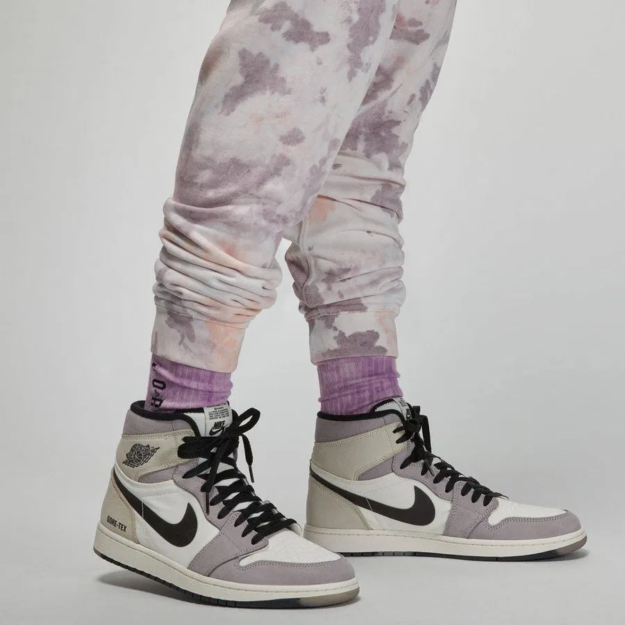 Спортивные брюки с принтом Jordan Sport DNA Nike, Plum Fog — фото 4