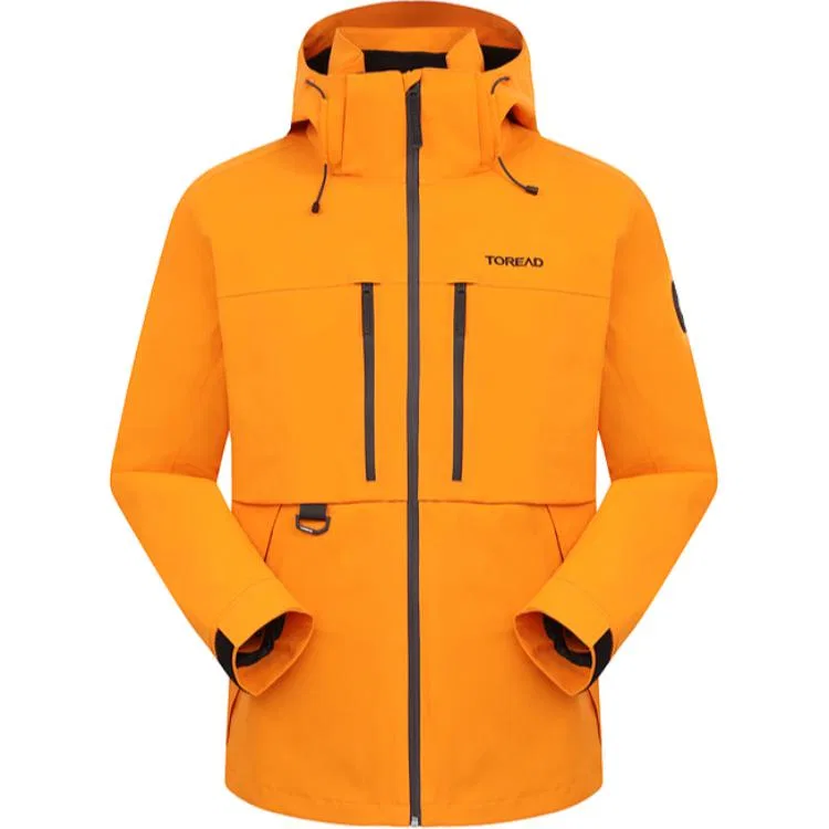 Детский ветрозащитный плащ с капюшоном Wilderness Orange TOREAD, Wilderness Orange