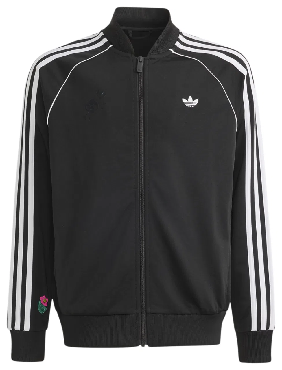 Детская куртка для мальчиков с длинным рукавом adidas Originals Superstar Loose Track Jacket, Black/White