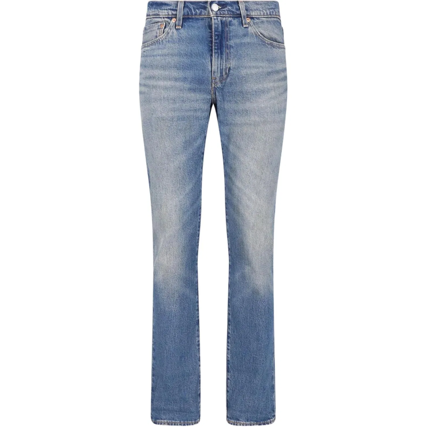 Мужские джинсы с эффектом потертости Blue Washed Levis