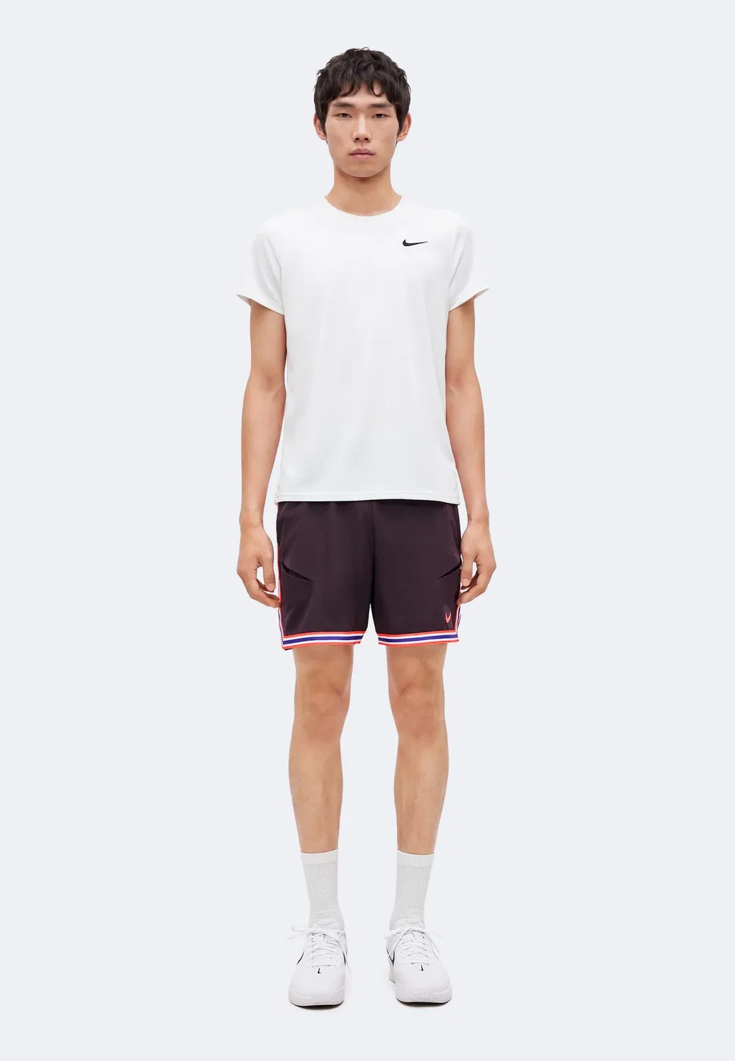 Слэм - спортивные шорты Nike Performance, Burgundy Ash/Bright Crimson — фото 2