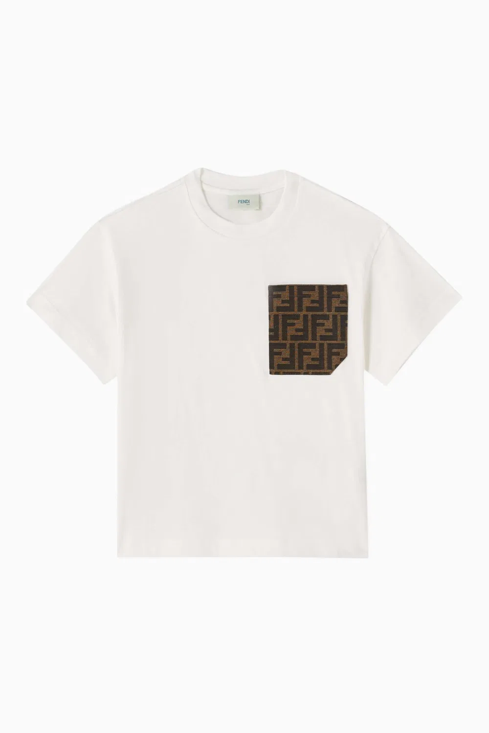 Футболка с патчем FF Patch Fendi