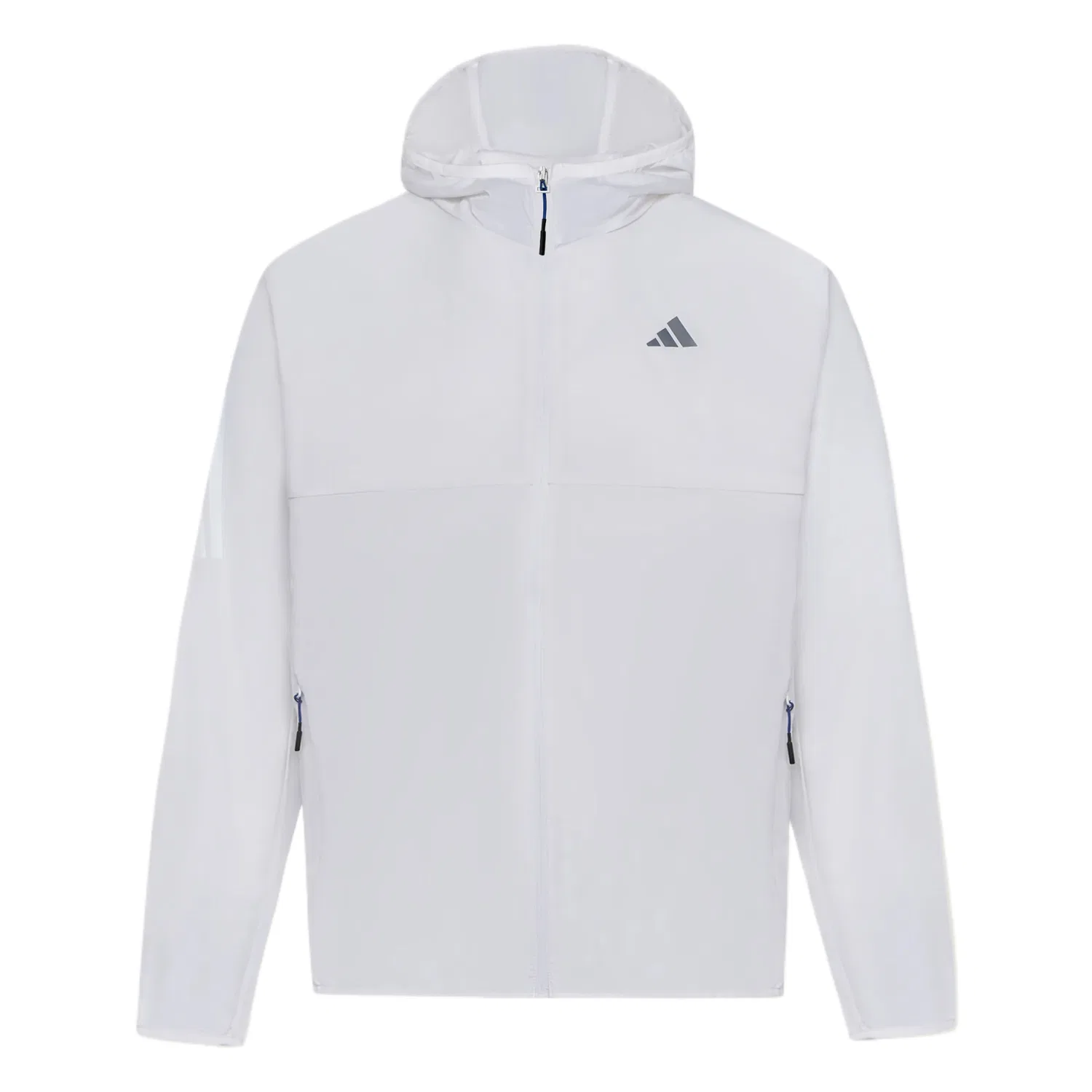 Мужская куртка с капюшоном тонкая Adidas, White