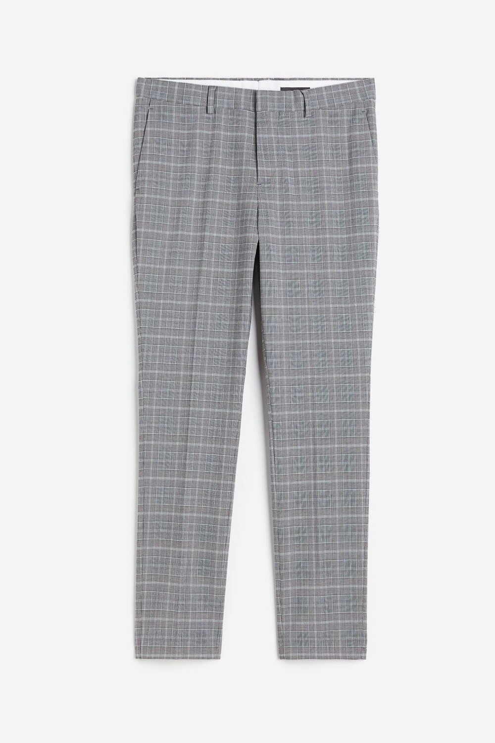 

Брюки H&M Skinny Fit Suit, серый