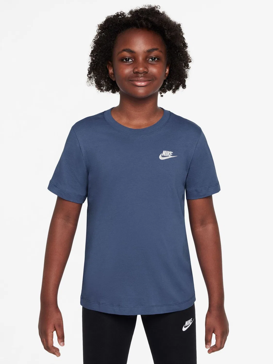 Футболка Nike Sportswear, модель Club Nike, Mystic Navy