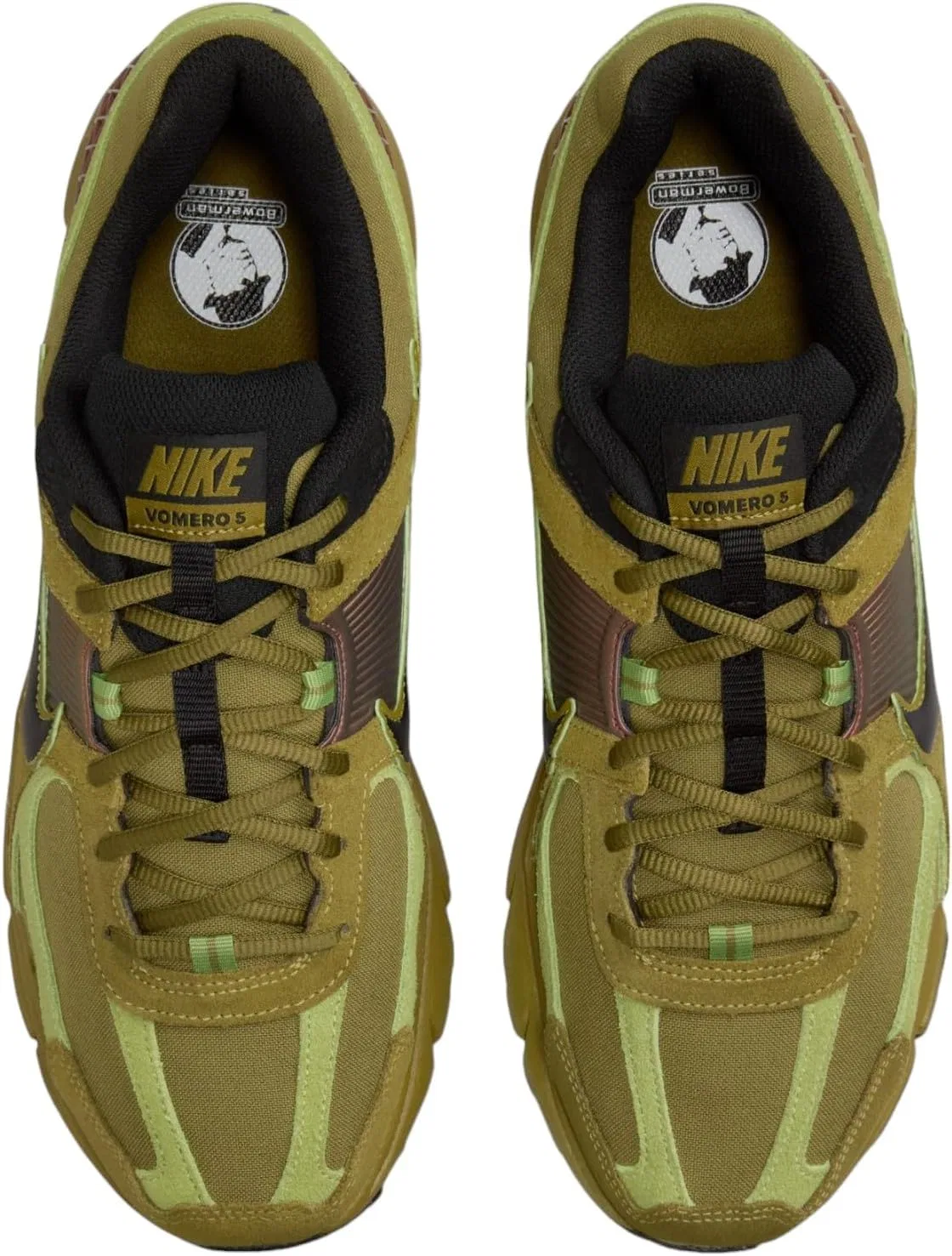 Женские кроссовки Nike Zoom Vomero 5, Pacific Moss Black Pear — фото 4