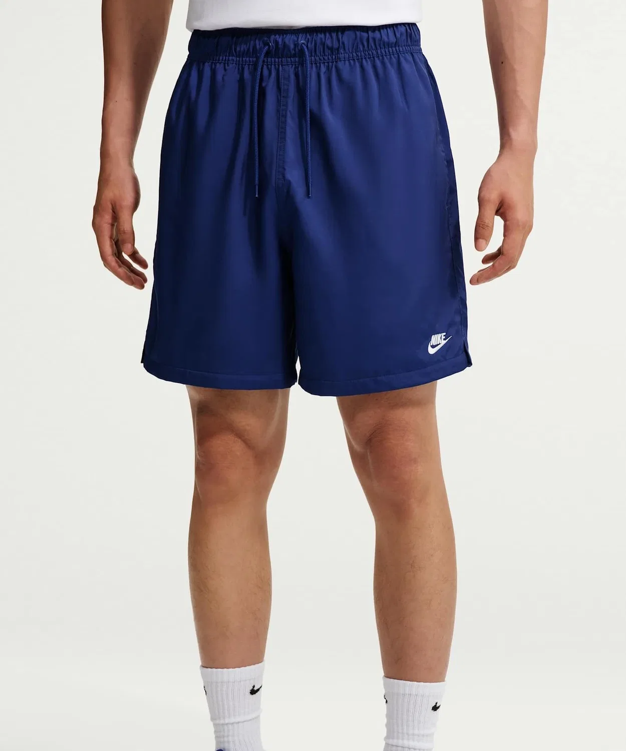 Мужские шорты из тканого материала с принтом Nike Club Woven Flow Deep Royal Blue — фото 2