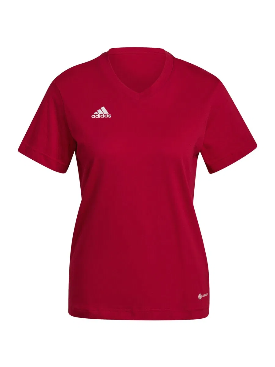 Футболка ADIDAS PERFORMANCE Performance Shirt 'Entrada 22' красного цвета