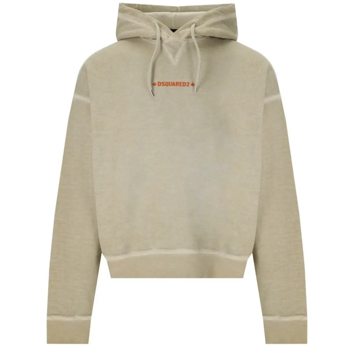 Худи с логотипом Cipro Fit Dsquared2, Beige