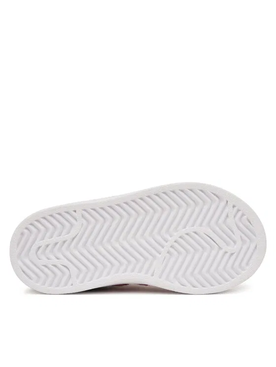 Кроссовки Superstar II Comfort Closure Elastic Lace Adidas, коричневый — фото 4