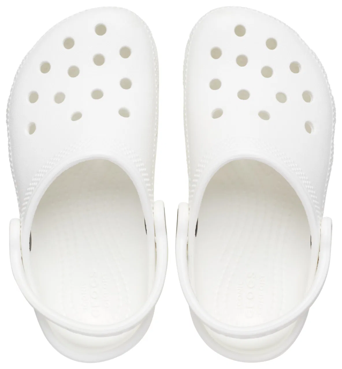 Сабо для мальчиков Classic Clogs Crocs, белый — фото 4