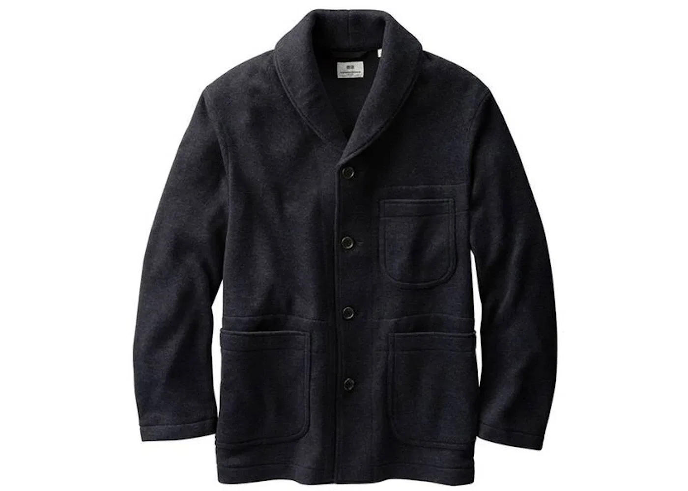 Мужское пальто из флиса Tailored Jacket Uniqlo, Navy