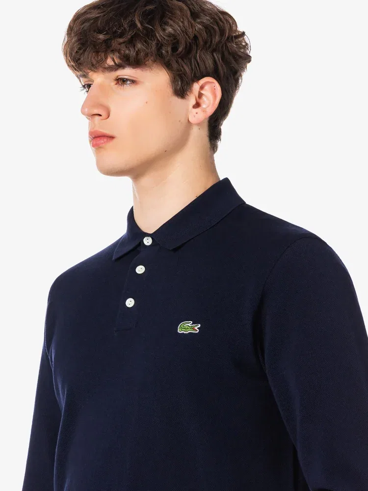 Свитер поло LACOSTE, Navy — фото 2
