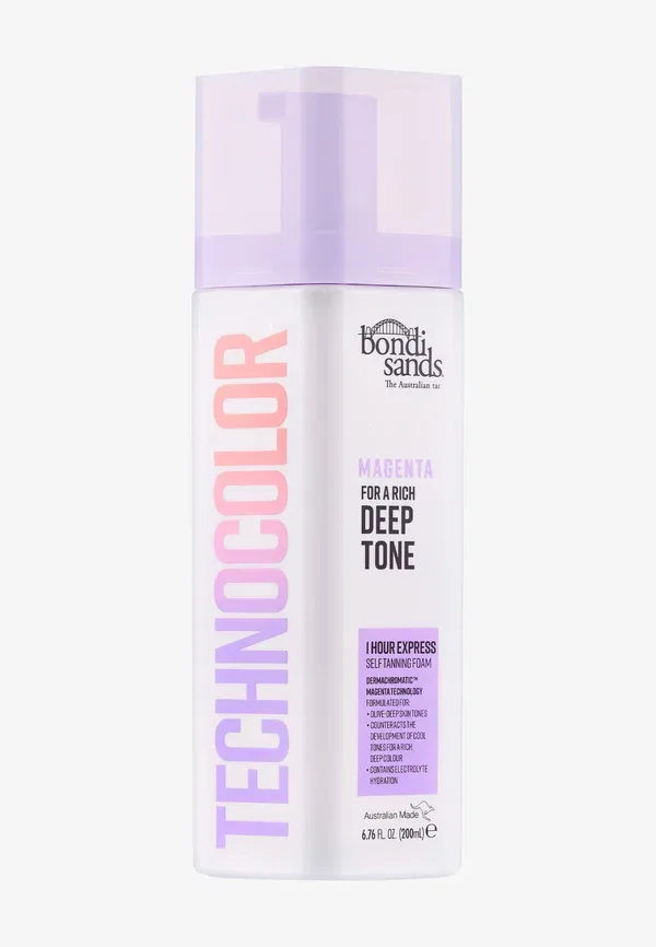 Автозагар Technocolor 1 hour express self tanning foam 200ml 200 мл Bondi Sands, пурпурный