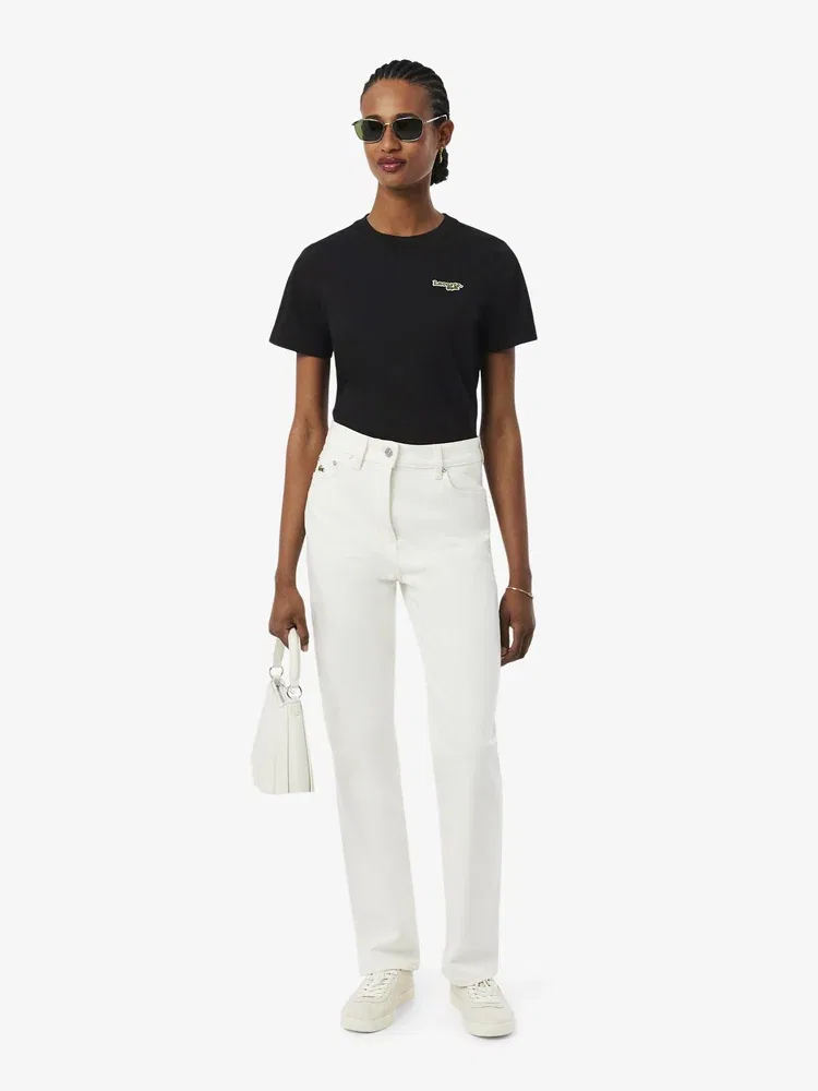 Футболка LACOSTE TF5058-56G, Black — фото 4