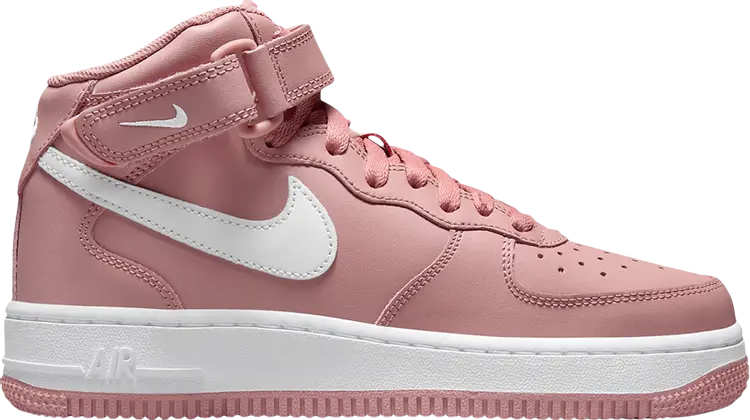 

Кроссовки Air Force 1 Mid LE GS 'Red Stardust', розовый