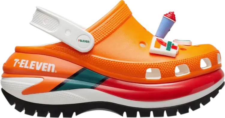 

Кроссовки 7-Eleven x Mega Crush Clog Orange, оранжевый