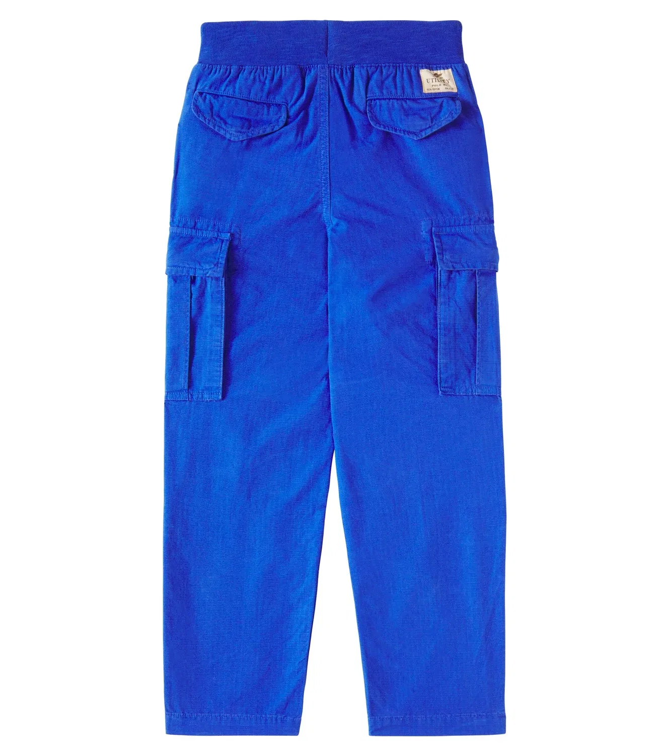 Брюки-карго хлопковые Polo Ralph Lauren Kids, синий — фото 4
