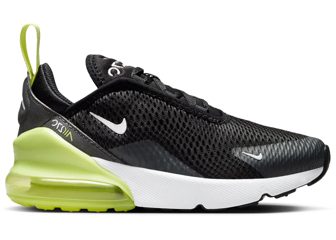 Детские кроссовки Lifestyle Nike Air Max 270, Light Lemon Twist/Black/Anthracite/White