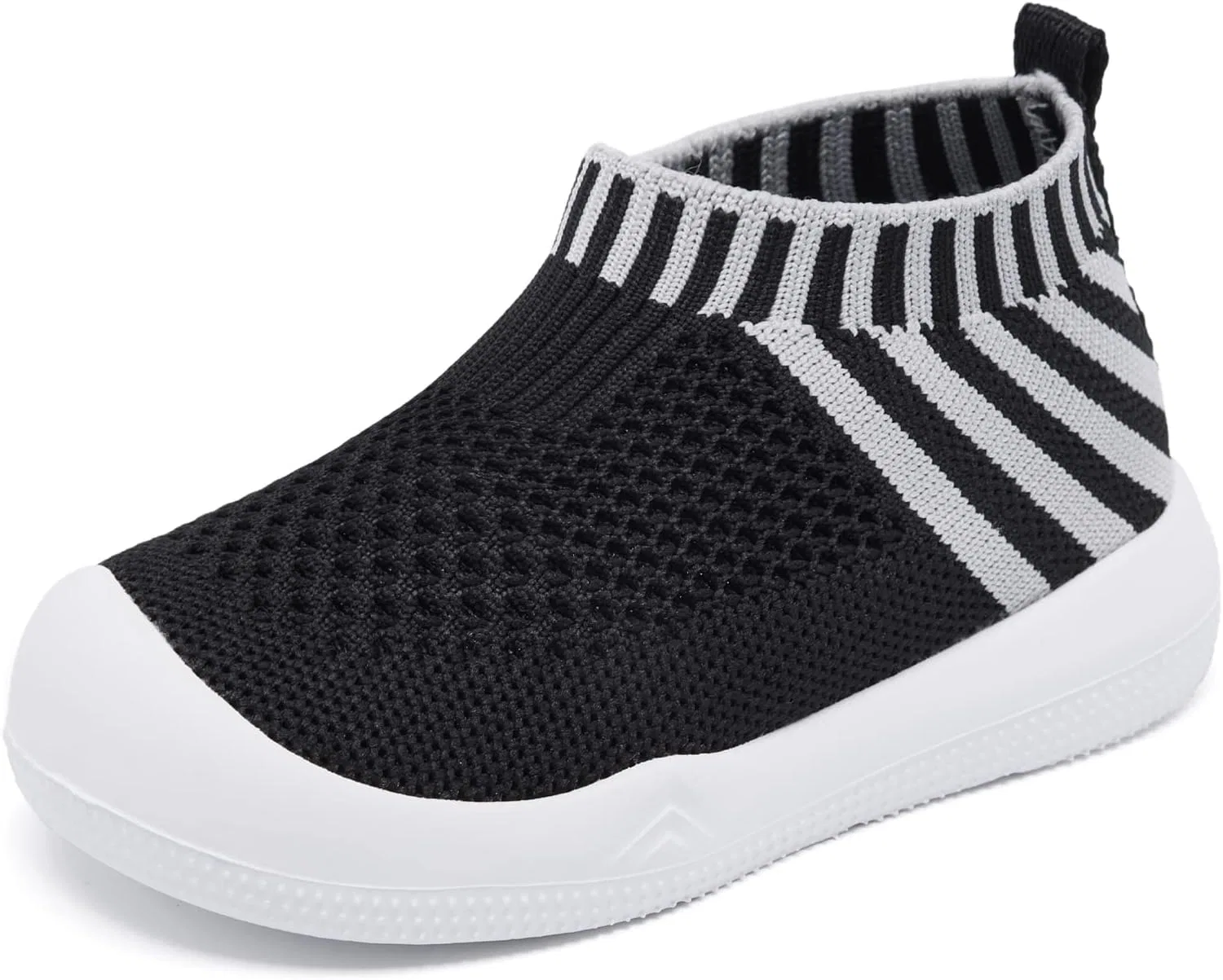 Детские дышащие пинетки-кроссовки с мягкой резиновой подошвой Engtoy, Black Twill